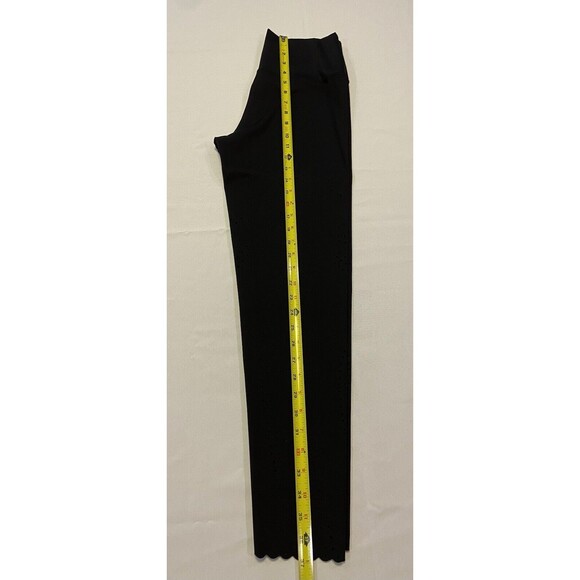 Offline - Black, High Waist Leggings With Mini Holes . Women's Size Large. - Picture 5 of 8